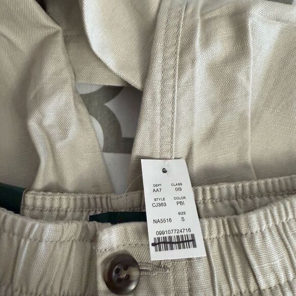 J.Crew Pier pant in cotton-linen blend canvas NWT Size S - Picture 7 of 11